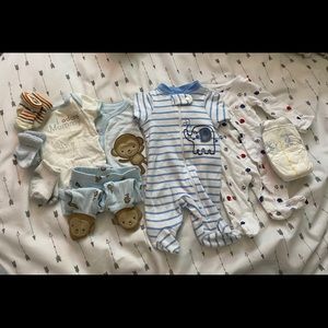 Baby Boy preemie Lot